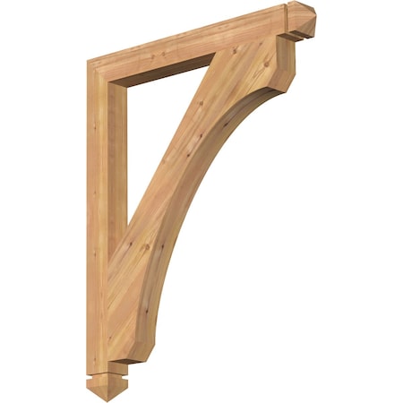 Legacy Arts & Crafts Smooth Bracket, Western Red Cedar, 3 1/2W X 34D X 42H